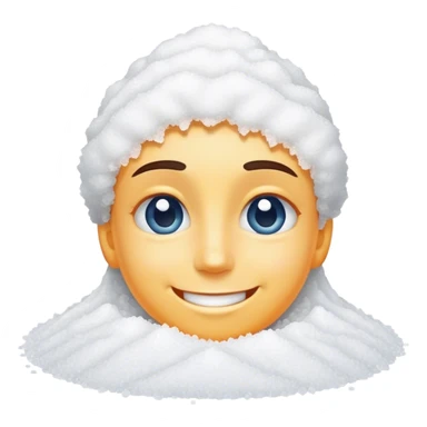 Smiling face with a pile of salt ￼ sticker