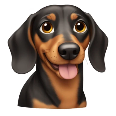 Weiner dog sticker