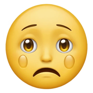 Emoji face crashing out sticker