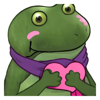 Melting heart pink and purple  sticker