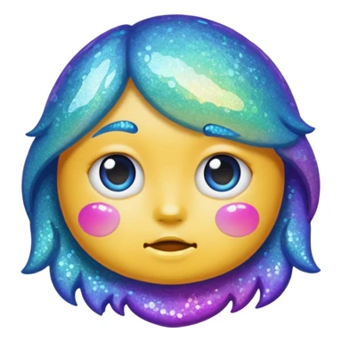 glitter nasty sticker