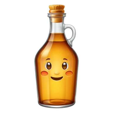 Syrup bottle sticker