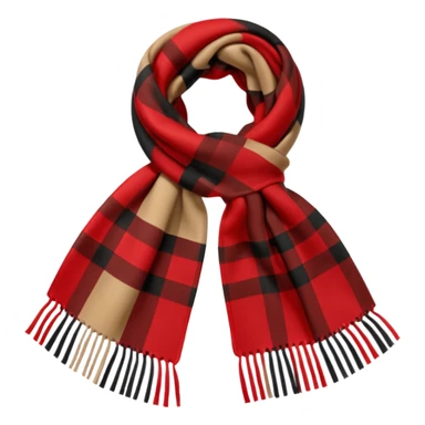 burberry scarf sticker