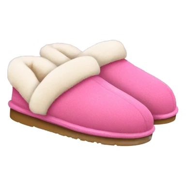 Pink ugg slippers  sticker
