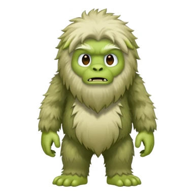 green yeti sticker