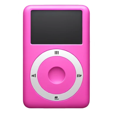 pink ipod sticker