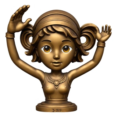 Spirit Of Detroit statue sticker