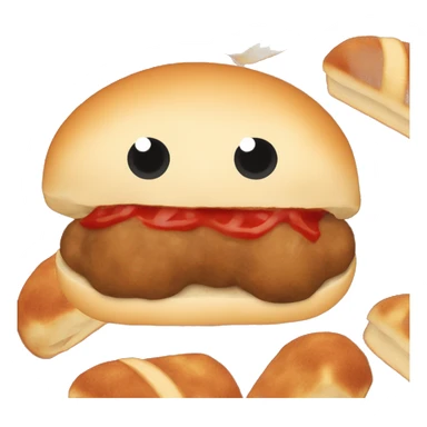 Meatball sub sticker