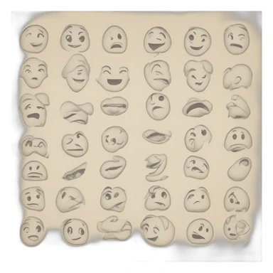 1950 simple pencil illustrations sticker