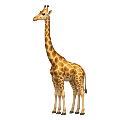 whole girrafe sticker