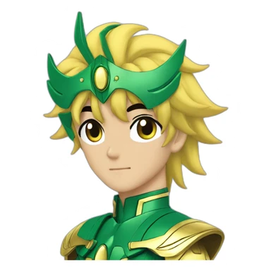 Saint Seiya Gemini sticker