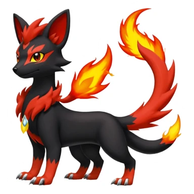 
Houndour-Torracat-
Salandit-Fennekin-Fakémon-Digimon-fusion (full body) sticker
