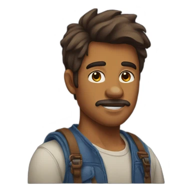 the-man-nicknamed-bear sticker