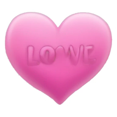 word love color pink sticker
