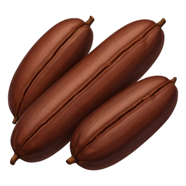 now generate beans of cocoa sticker