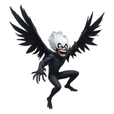 ryuk flying sticker