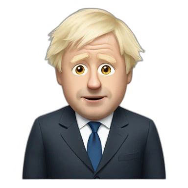 Boris Johnson sticker