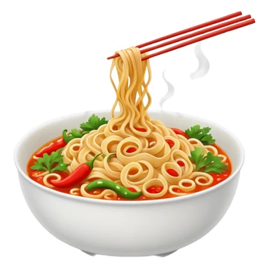 spicy noodles sticker