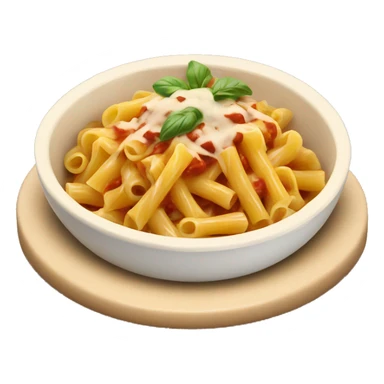 Pasta bowl with sauce  sticker