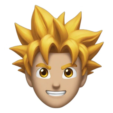 does goku clean nuts? sticker