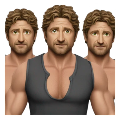 actor-gerard-butler sticker