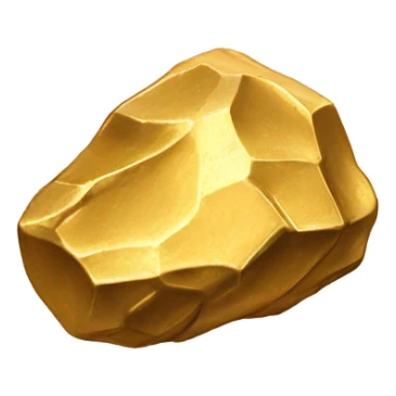 Gold Nugget  sticker