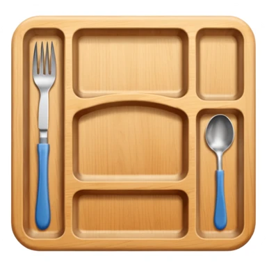 Cutlery tray sticker