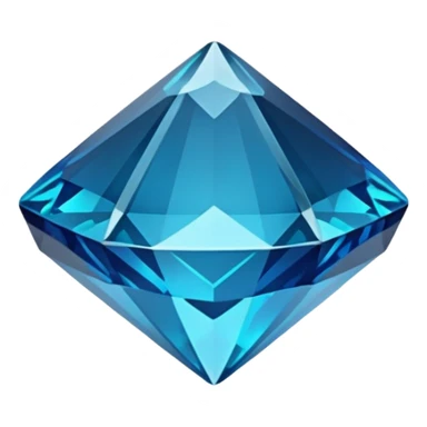 indicolite gem darker shade sticker