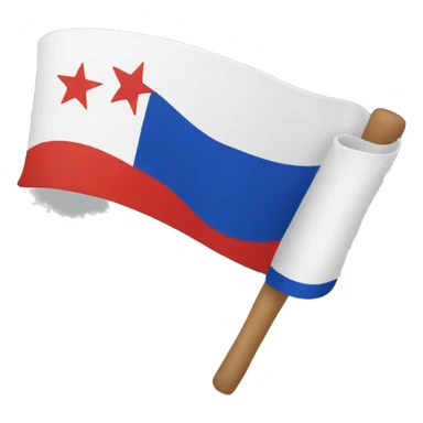 Bandera de un pais que no existe sticker