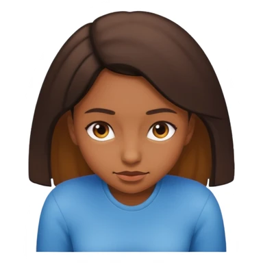 Girl bent over  sticker