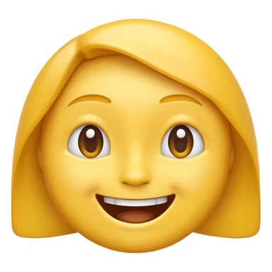 Sideways head tilt emoji sticker