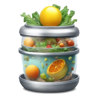 space food still life sticker