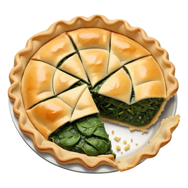 Spinach pie  sticker