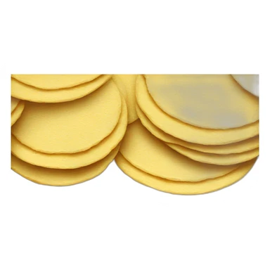 Stack of corn tortillas sticker