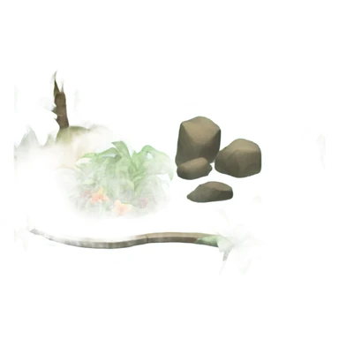 Tropical garden oasis  sticker