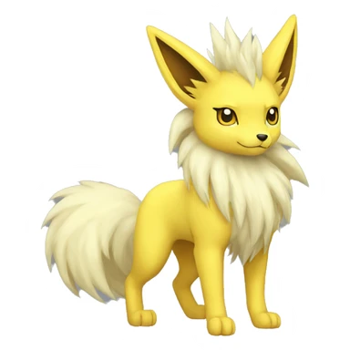 Ninetails-Jolteon full body sticker