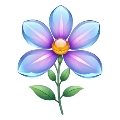 Flowers cristal  sticker