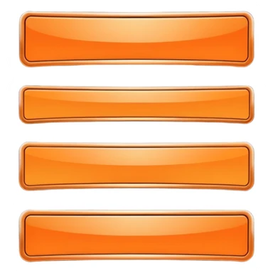 elegant horizontal banner using HEX code #FF6A00 as the color sticker