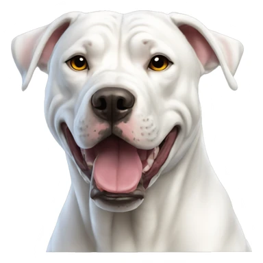 Dogo Argentino Dog Breed Full Body sticker