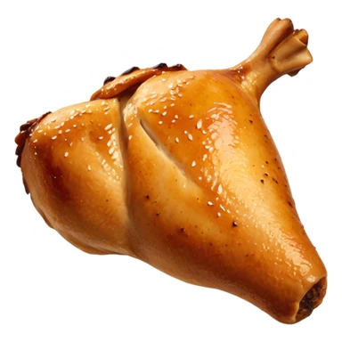 chicken leg sticker