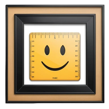 mac os icon crop ruler square wall paint sticker