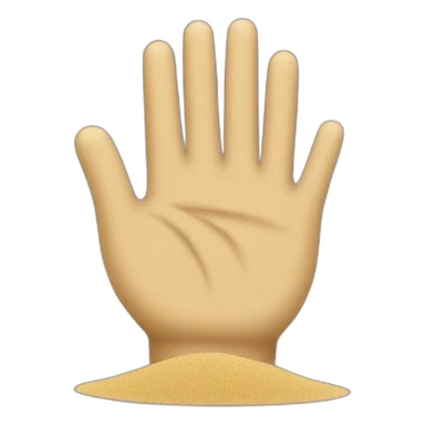 handful of sand sticker