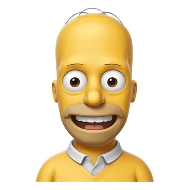 Homer simpson  sticker