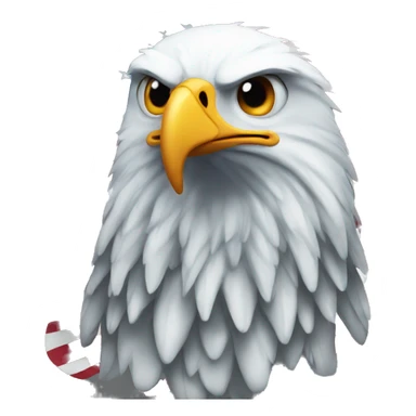 eagle-with-american-flag sticker