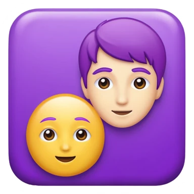 
purple and cian correct sticker