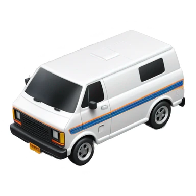 Hot wheels premium 1985 Chevy Astro van  sticker