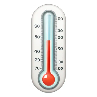 Thermometer for measuring body temperature sticker