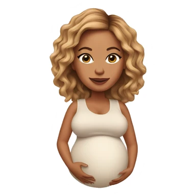 Pregnant beyoncé sticker