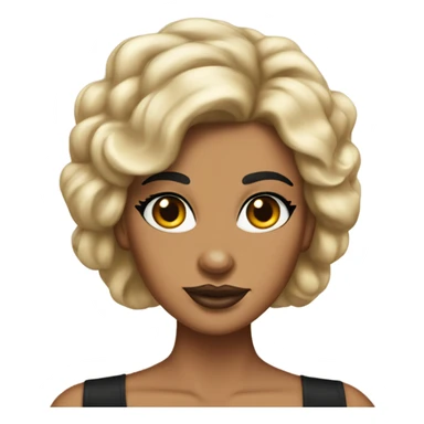 Tanned woman with black hair pin up leopard  sticker