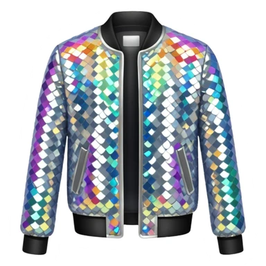sparkling jacket sticker
